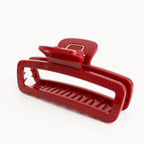 Ruby Square Hair Claw Clip