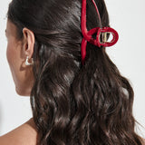 Ruby Twist Hair Claw Clip