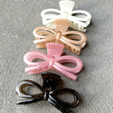 Willow Ribbon Claw Clip (3col)