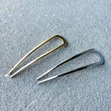 Pheobe Plain French Pin in Silver (1pc)