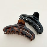 Zen Oval Hair Claw Clips (2col)