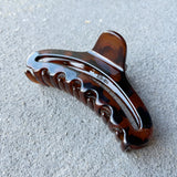 Zen Oval Hair Claw Clips (2col)