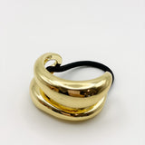Double Pony Hair Cuff Tie (2col)
