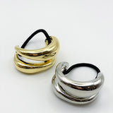 Double Pony Hair Cuff Tie (2col)