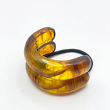 Double Crescent Hair Cuff Tie (2col)