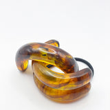 Double Crescent Hair Cuff Tie (2col)