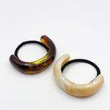 Crescent Resin Hair Cuff Tie (2col)