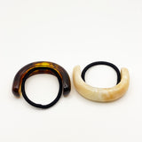 Crescent Resin Hair Cuff Tie (2col)