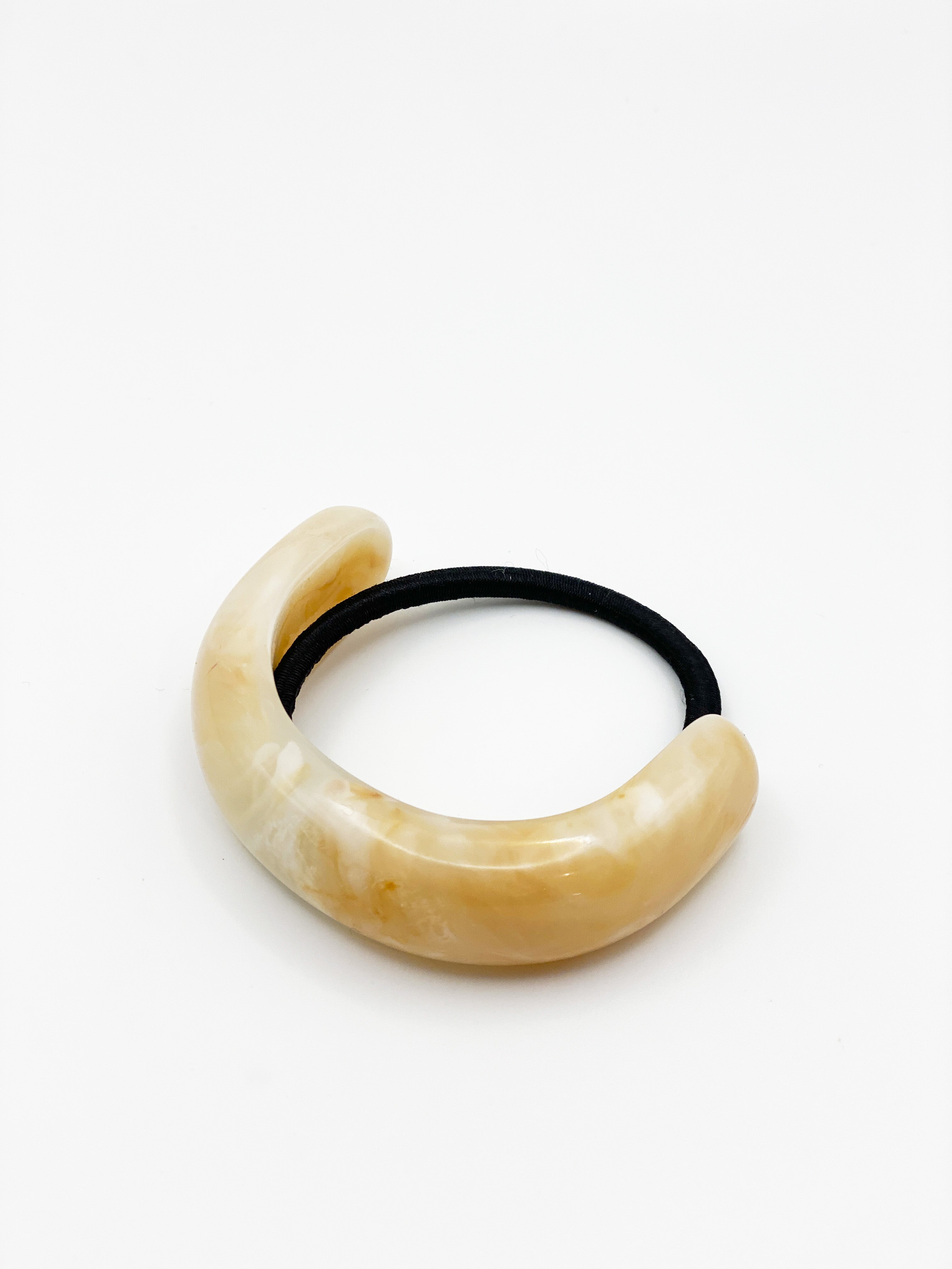 Crescent Resin Hair Cuff Tie (2col)