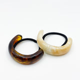 Crescent Resin Hair Cuff Tie (2col)