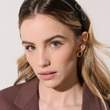 Black Diamante Bow Statement Headband