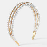 Harper Triple Pearl Headband
