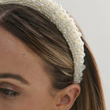 Pia Faux Pearl Statement Headband