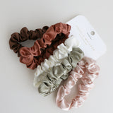 Colour Mini Scrunchies 5 Pack Set
