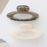 Rue Oval Hair Claw Clips (2col)