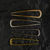 Pheobe Plain French Pin in Gold (1pc)