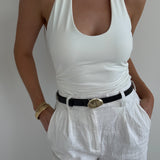 Kayla Pebble Stud Belt