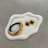 Maris Square Statement Earrings