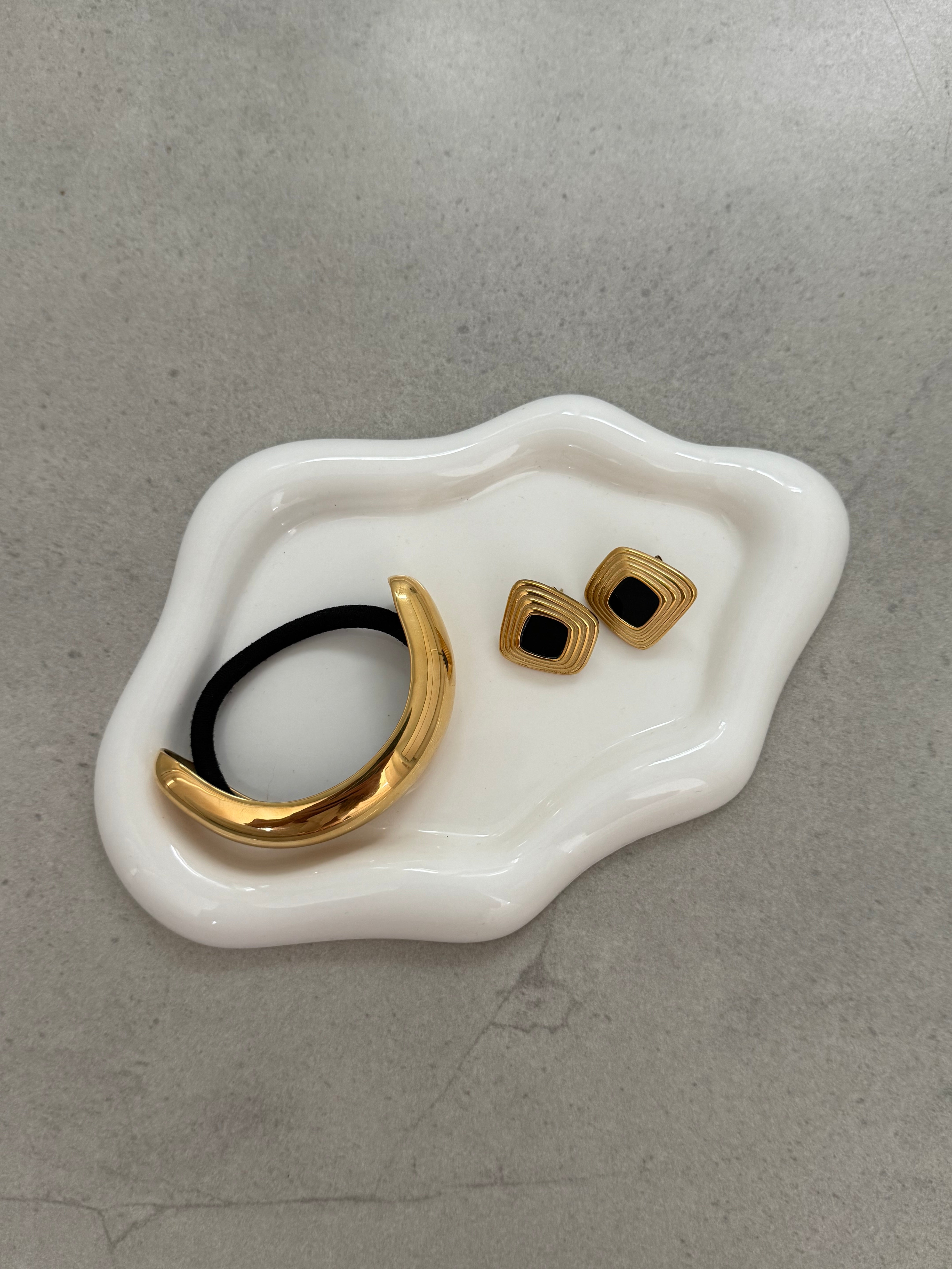 Maris Square Statement Earrings