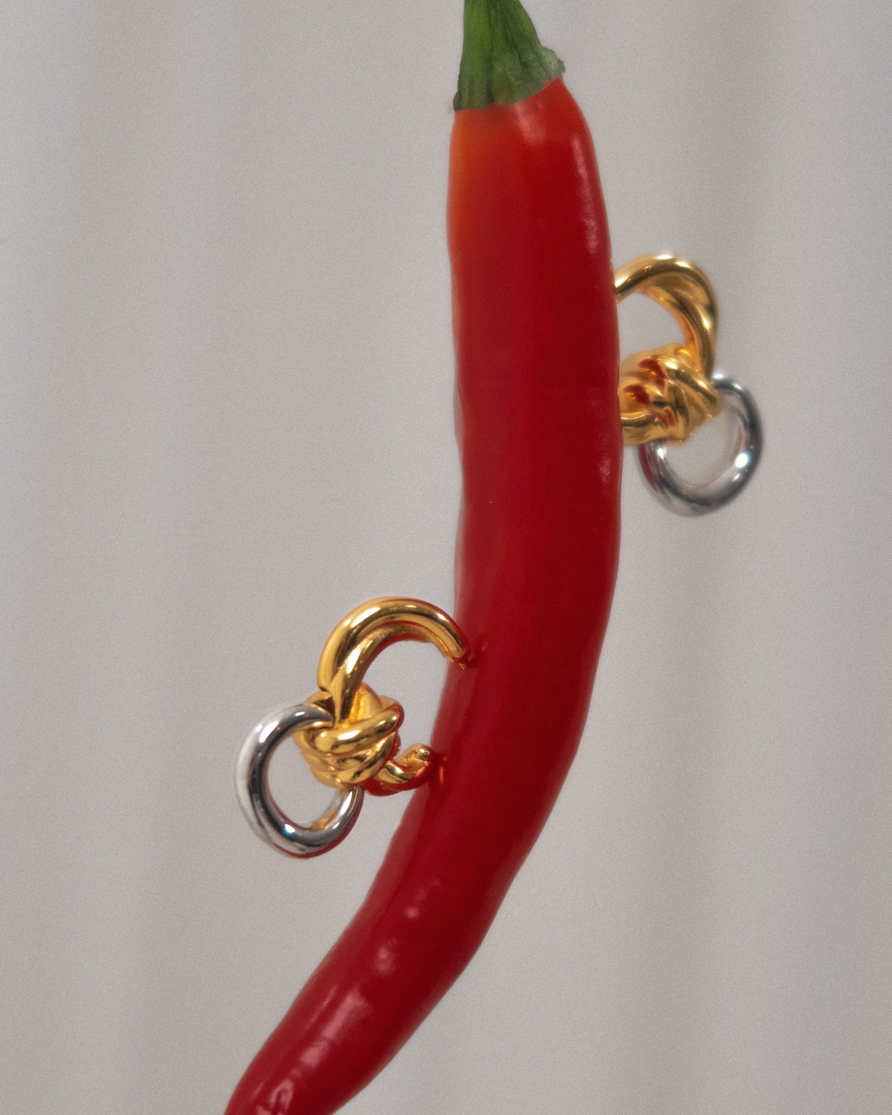 Delica Knotted Mixed Plated Earrings