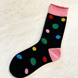 [Sale] Classic Polka Crew Socks