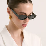 L&S Bijou Polarised Sunglasses in Black