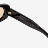 L&S Bijou Polarised Sunglasses in Brown