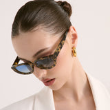 L&S Dustin Polarised Sunglasses In Tort