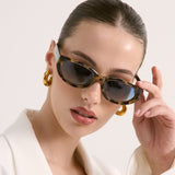 L&S Dustin Polarised Sunglasses In Tort