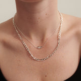 Evil Eye Sterling Silver Plated Necklace