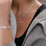 Maje Figaro Silver Plated Necklace