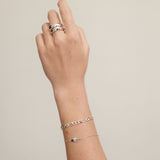 Evil Eye Sterling Silver Plated Bracelet