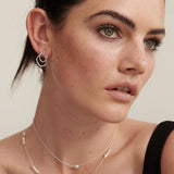 Dionne Sterling Silver Plated Pearl Earrings