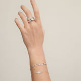 Evil Eye Sterling Silver Plated Bracelet