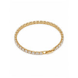 Tennis Diamanté 18K Gold Plated Bracelet