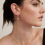 Fine Layered 18K Gold Plated Necklace
