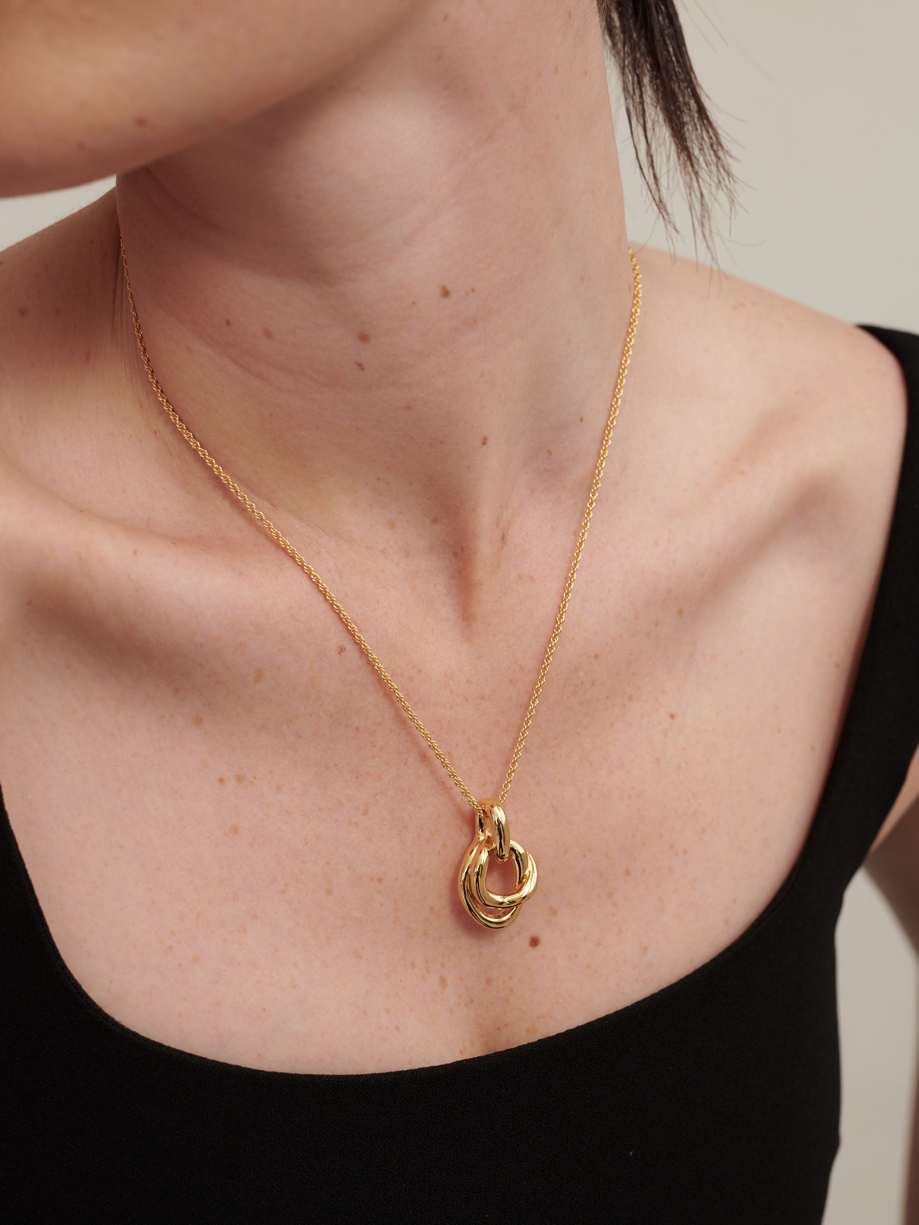 Andie Charm Gold Plated Necklace