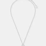Sun Charm Silver Plated Necklace