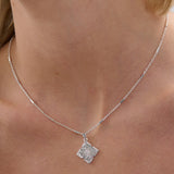 Lori Silver Plated Charm Necklace