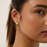 Silva 18K Gold Plated Loop Earrings