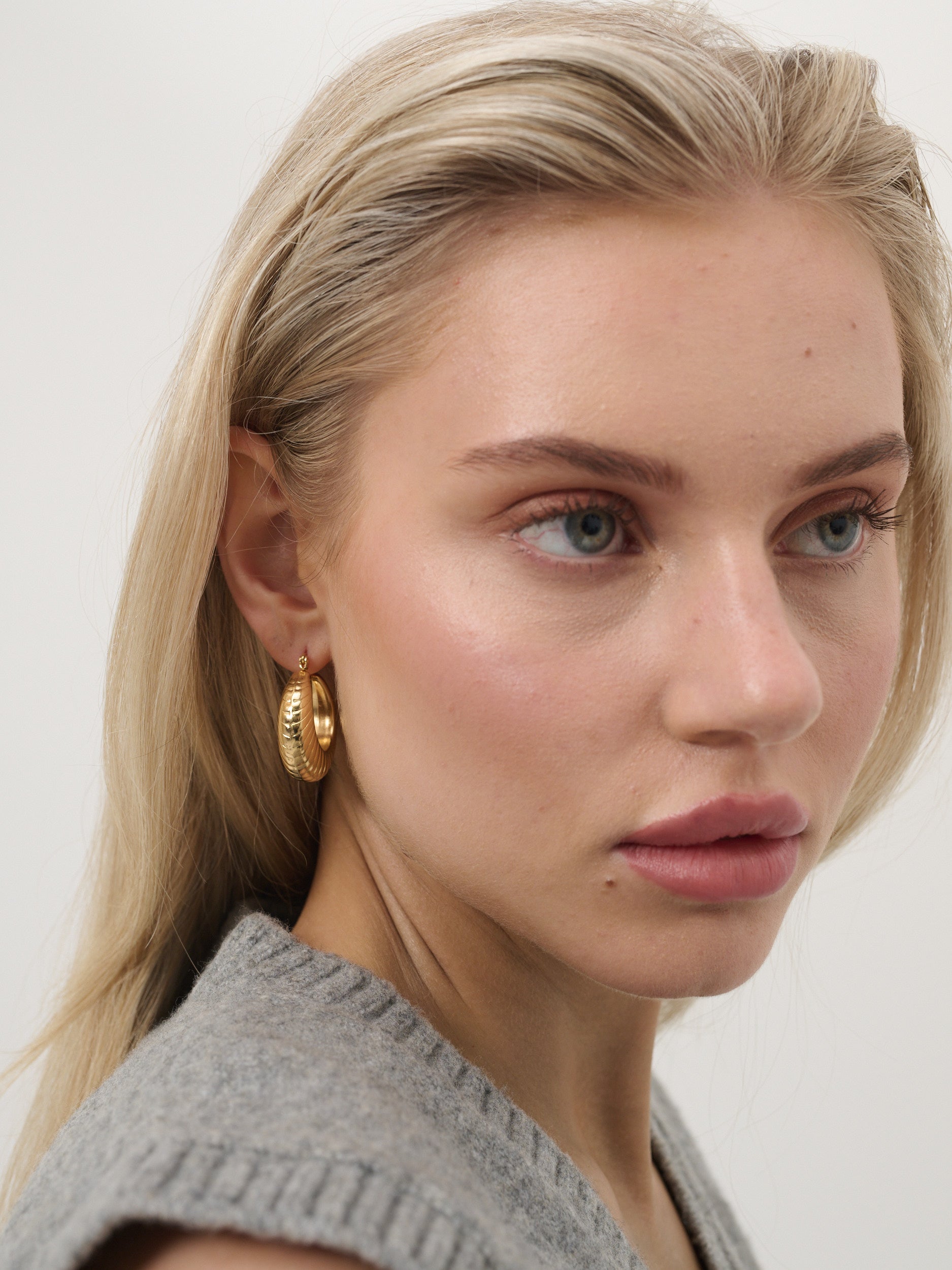 Lauren Coil 18K Gold Plated Earrings