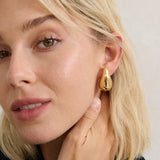 Droplet 18K Gold Plated Earrings