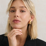 Droplet 18K Gold Plated Earrings