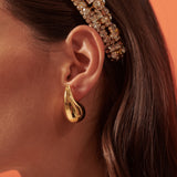 Droplet 18K Gold Plated Earrings