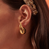 Droplet 18K Gold Plated Earrings