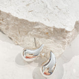 Droplet Sterling Silver Plated Earrings
