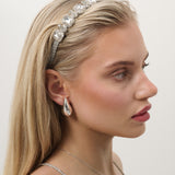Droplet Sterling Silver Plated Earrings
