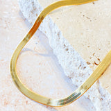 5mm Snake Chain 18K Gold Plated Necklace