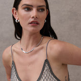 5mm Snake Chain Silver Plated Necklace