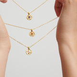 Birthstone 18K Gold Plated Necklace